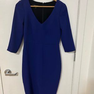 Judith and Charles Deep Blue dree